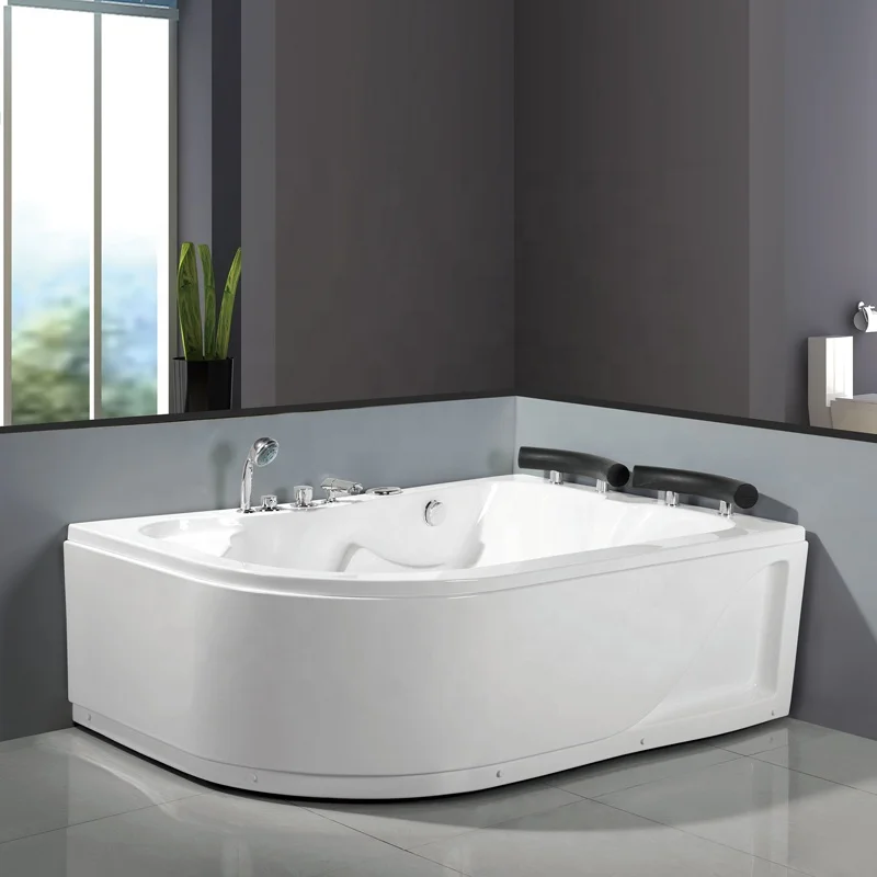 

High Quality 2 Person Spa Hot Tub Whirlpool Massage Large Soaker Bathtub Bathroom Bath Tub