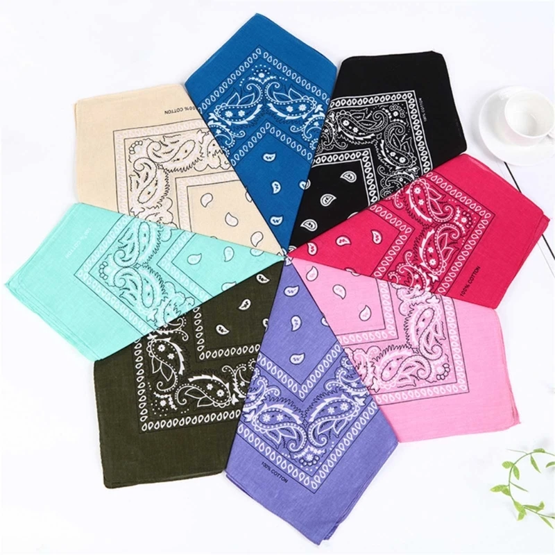 12 Pack Polyester Women’s Fashion Headscarf Light Weight Neck Square Head Scarf Multipurpose Head and Neck Accessories