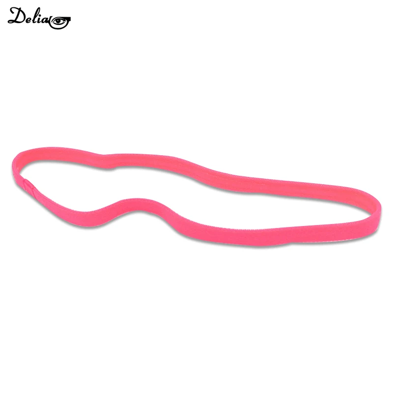 Elastic Absorbent Sweat Bands Yoga Running Fitness Headband Thin Sports Women Men Hair Bands Anti-slip Girls Hair Accessories