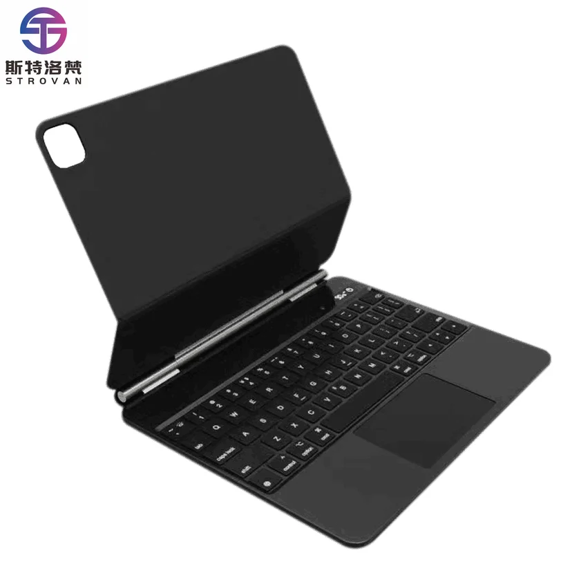 

Bluetooths 12.9 Inch Magic Trackpad Backlight Keyboard case Magic Keyboard for ipad 8th Generation ipad 12.9 Inch 2018