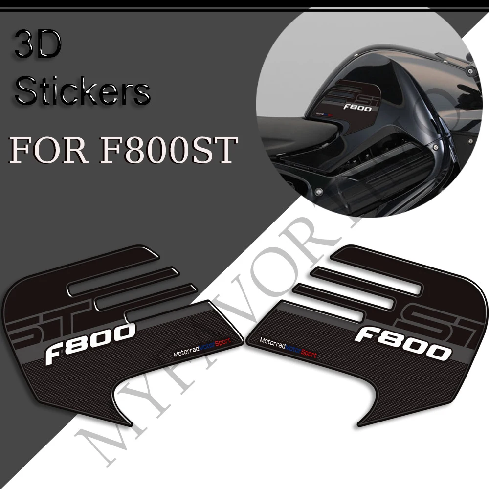 

For BMW F800ST F 800 S ST F800 F800S Stickers Decals Protector Gas Fuel Oil Kit Knee Screen Wind Deflector Tank Pad Side Grips