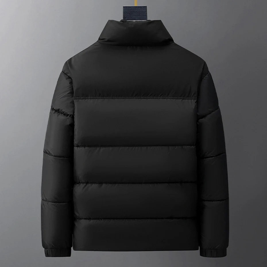 Grote Maat Winterjas 10xl 11xl Parka 'S Dikker Warm Opstaande Kraag Jas 2024 Heren Mode Casual Losse Zwarte 9xl Gewatteerde Jassen