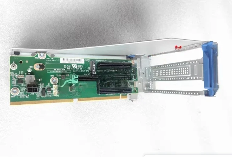 Original For ProLiant DL380 G10 Gen10 Server 2X8 X16 M.2 Riser PCI-e Expansion Card 877946-001 809461-001 Riser Board Secondary