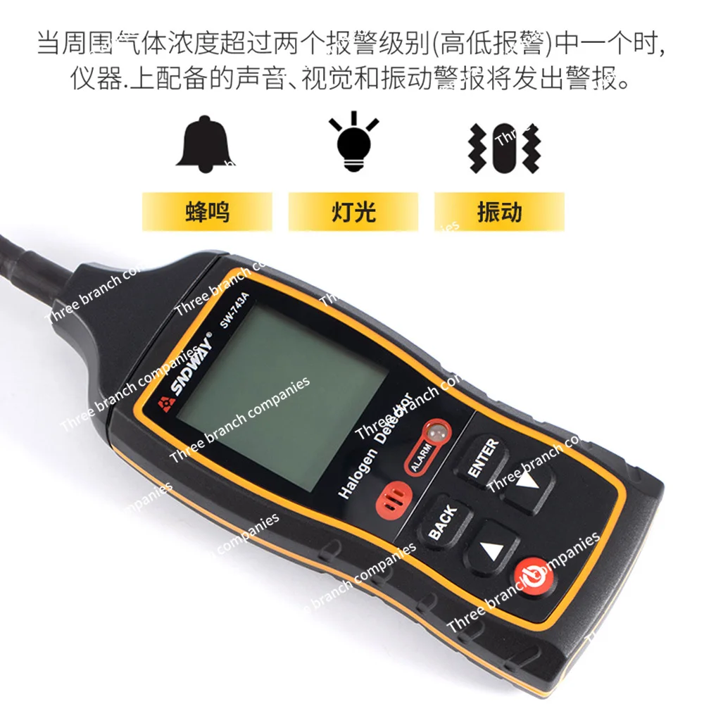 

Air Conditioning Leak Detection Tools Refrigerator Refrigerant Freon Leak Detector Liquid Crystal Display Halogen Gas Detection