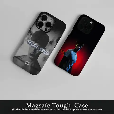 Funda de teléfono Tony Boy, funda magnética para IPhone 16 15 14 13 12 11 Pro Max X XR XSMax 7 8 Plus, película brillante, funda dura para PC