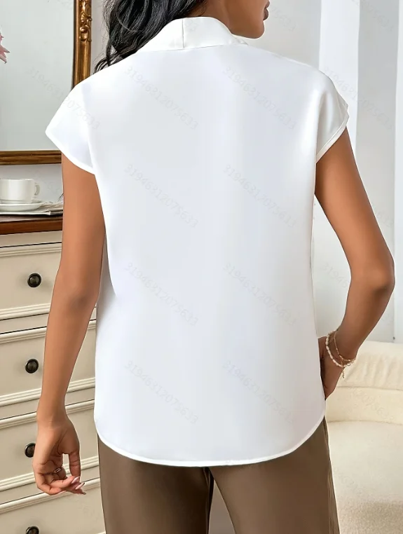 Summer New Fashion Simple Versatile Top Stylish Basic Crew Neck Short Sleeve T-Shirt for Casual Wear