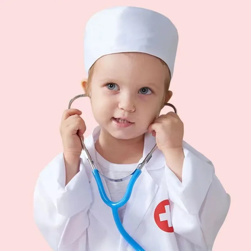 Kind Stethoscoop Speelgoed Kinderen Rollenspel Simulatie Arts Plastic Stethoscoop Accessoires Familie Ouder-kind Spelletjes Jongens Meisjes Gift