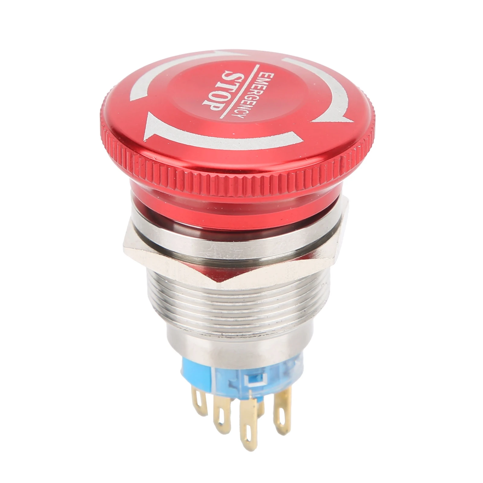 مفتاح إيقاف الطوارئ، مفتاح إيقاف التشغيل الذاتي، مفتاح إيقاف تشغيل، مفتاح زر رأس الفطر، مستلزمات صناعية #1