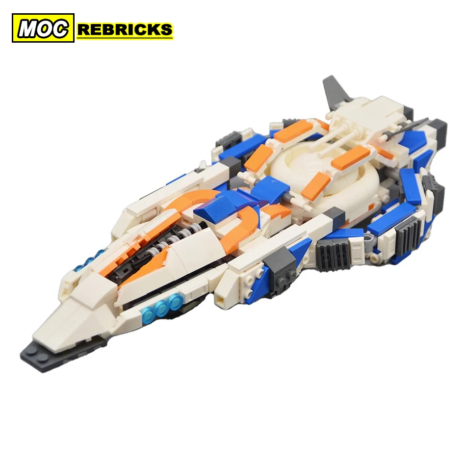 MOC Space Film Series Universe Ship Building Block DIY Model Originality Puzzle Collection Experts Brick Toys Kid Birthday Gifts