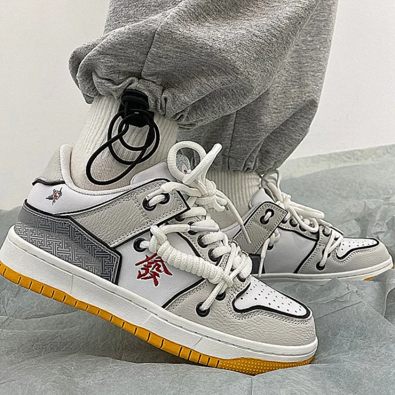 New China-Chic Original Board Shoes Women Mahjong Wealth Breathable Color Matching Versatile Women's Casual Shoes Fashion