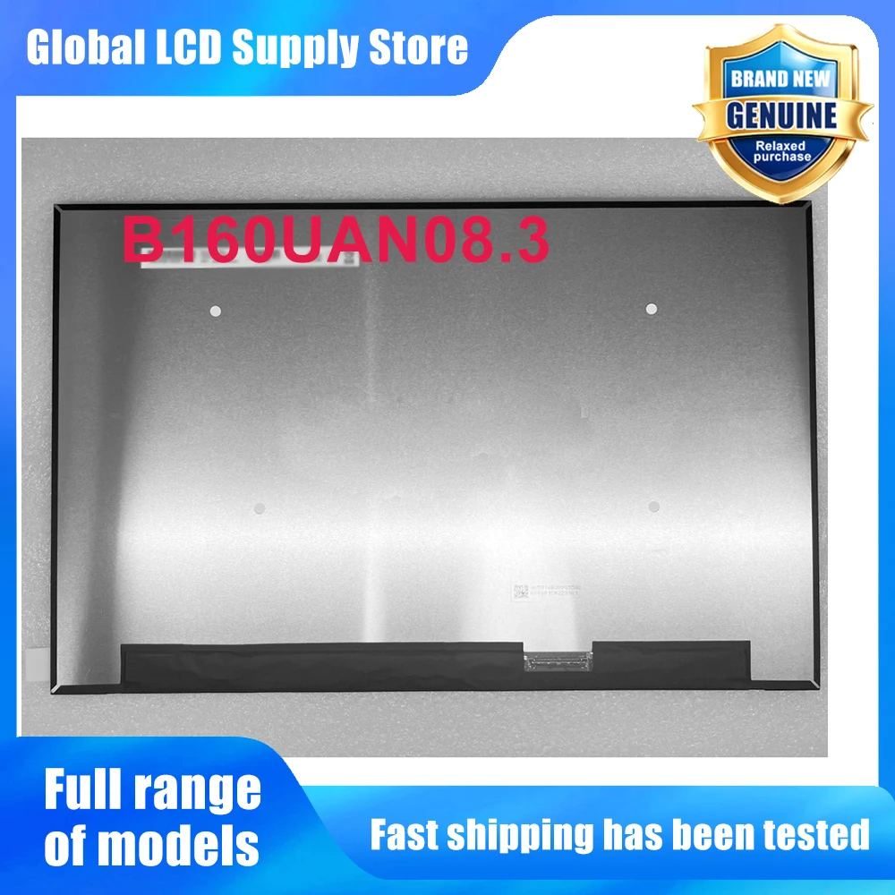 B160UAN08.3 16.0 inch Laptop Lcd Screen Wuxga 10 Ips Panel Version 180hz High Refresh Rate for Notebook Repair Replacement