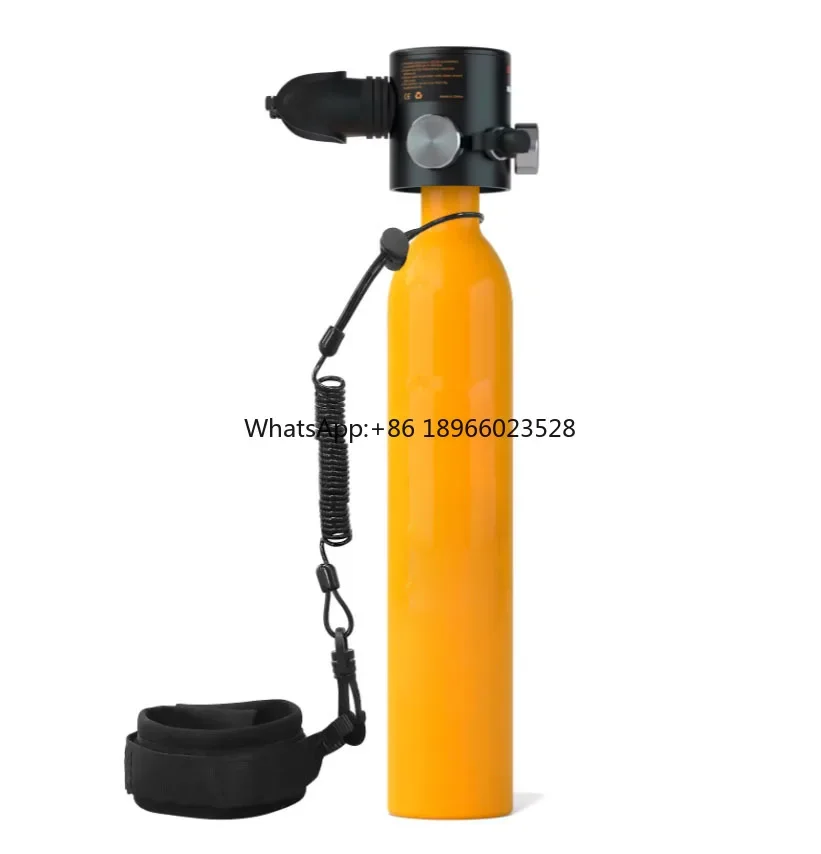 0.7 L scuba tank compressor diving tank mini oxygen cylinder for outdoor entertainment