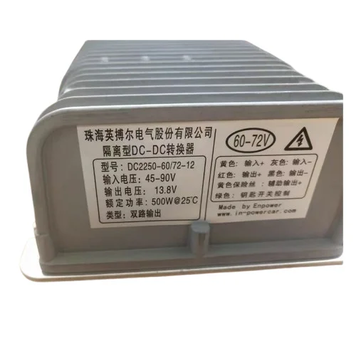 500 Вт Enpower 48v72v60v Высококачественный 72 В DC DC 12 В преобразователь 500 Вт Dcdc понижающий преобразователь регулятор напряжения