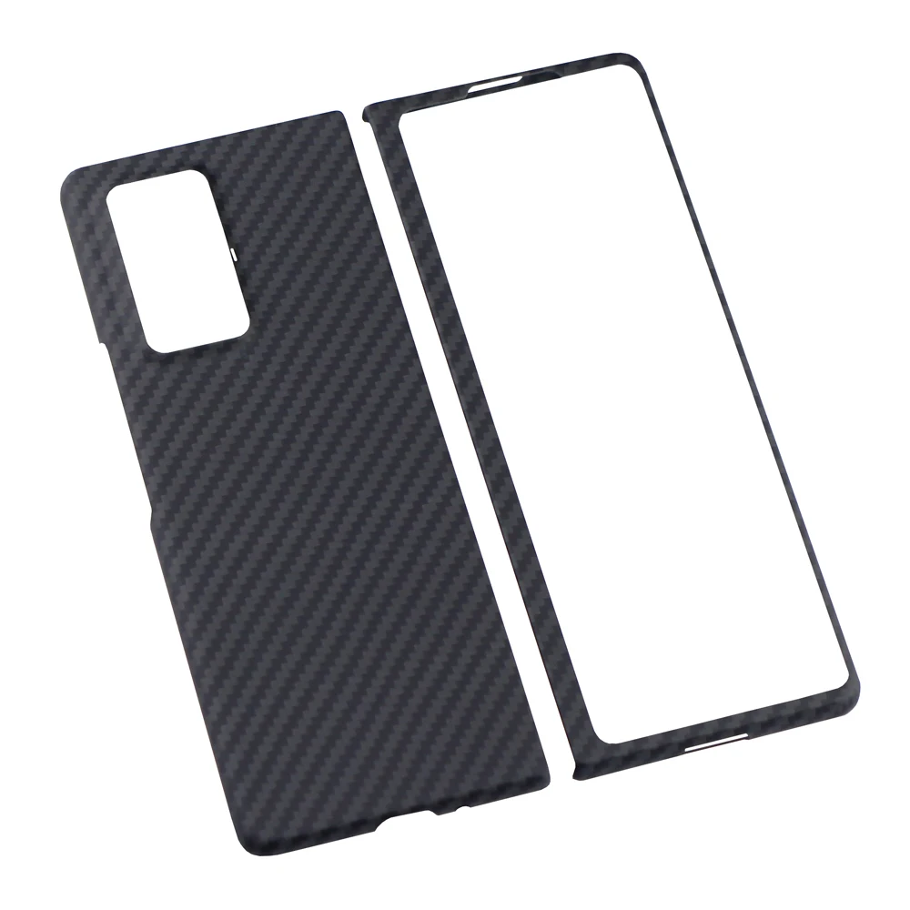 Imagem -03 - Ultra-finos de Fibra de Carbono para Samsung Galaxy z Fold Fibra Aramida Matte Shell Protetor para Galaxy z Fold Cases