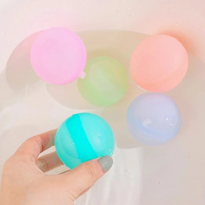 Reusable Water Balloons Toy Quick Fill Sealing Water Bomb for Summer Games Children's Adults Outdoor Activities Toys Gifts
