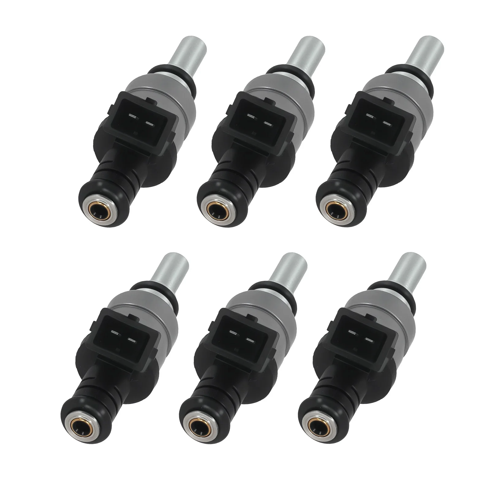 

6x Gas Fuel Injectors for BMW 323Ci 2.5L 2000 13537546244 Replacement