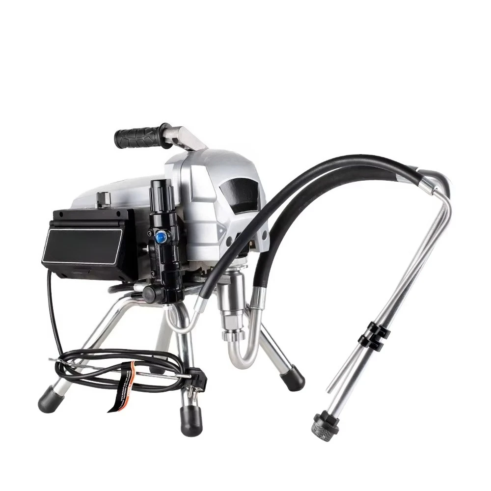 R515 Industrial Electric Airless Sprayer Floor Paint Heavy Duty Psiton Pump Airless Paint Machine Wall Coating