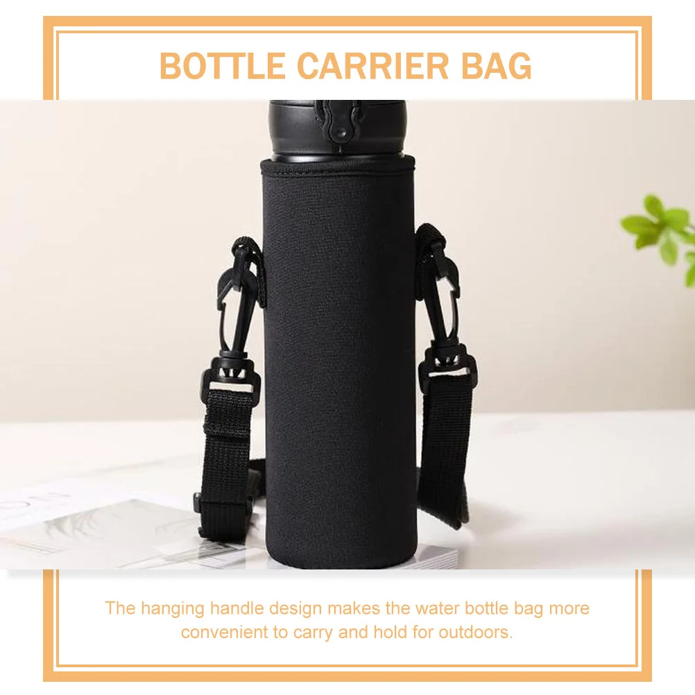 

4Pcs Water Bottle Carrier Reusable Cloth Bottle Bag Hanging Handle Suitable for Outdoor Travel Gym Hiking Vintage Style