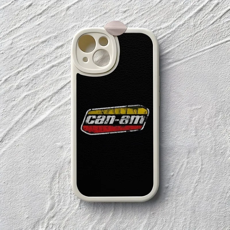 Wild Car Crazy Can-Am Phone Case For Iphone 14 13 12 Pro Max 11 Mini X Xr Xs 7 8 Puls Lambskin Silicone Cover