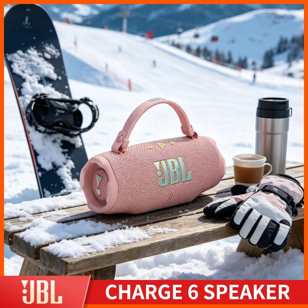 Gorge Cabin Sharp Bass JBL CHARGE6 Bluetooth Speaker RGB Handsfree IP67 Waterproof Dual Driver TF Card Wireless Stereo Audio