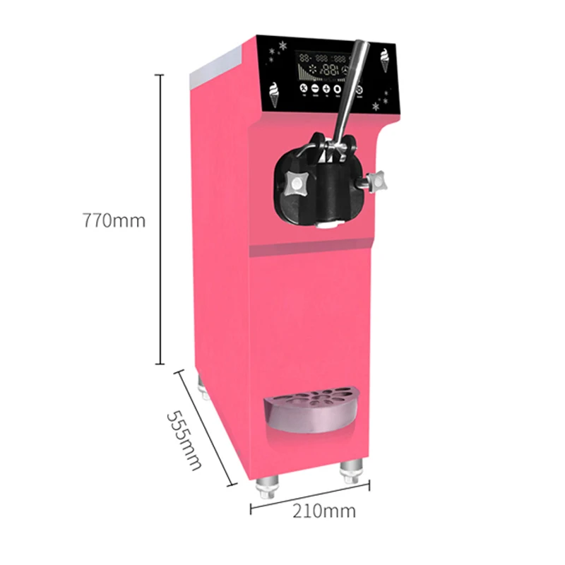 12L / H Taylor Ice Cream Machine 900W Thailand Ice Cream Machine Soft With Brand Compressor