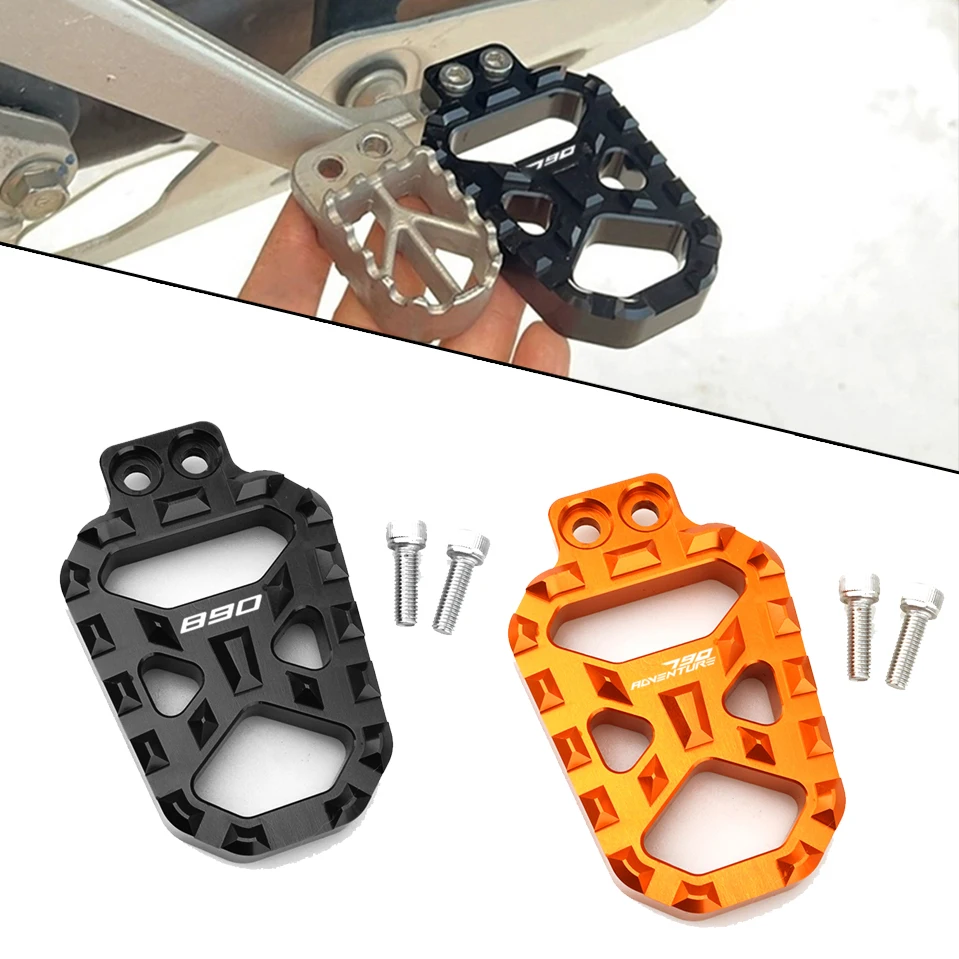 اكسسوارات الدراجات النارية باستخدام الحاسب الآلي الخلفية بدال فرامل خطوة لوحة تلميح ل KTM SX EXC EXCF XC XCF XCW XCFW 790 مغامرة 790adv 790 ADV