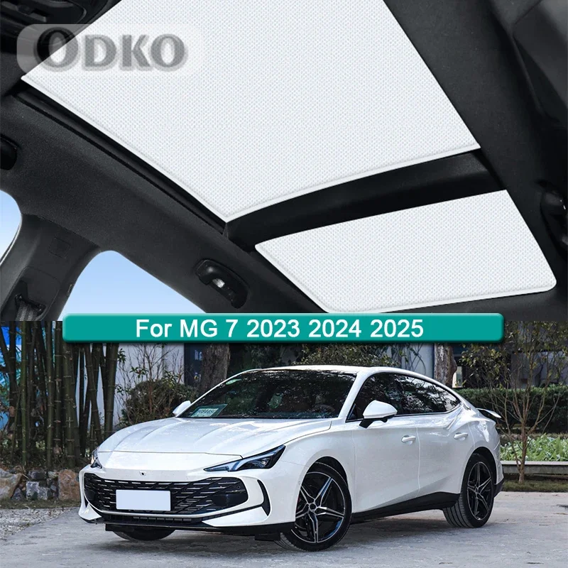 

Солнцезащитный козырек на крышу автомобиля, подходит для MG 7, 2023, 2024, 2025, электростатическая адсорбция, солнцезащитный козырек на крыше, солнцезащитный козырек на крыше, аксессуар