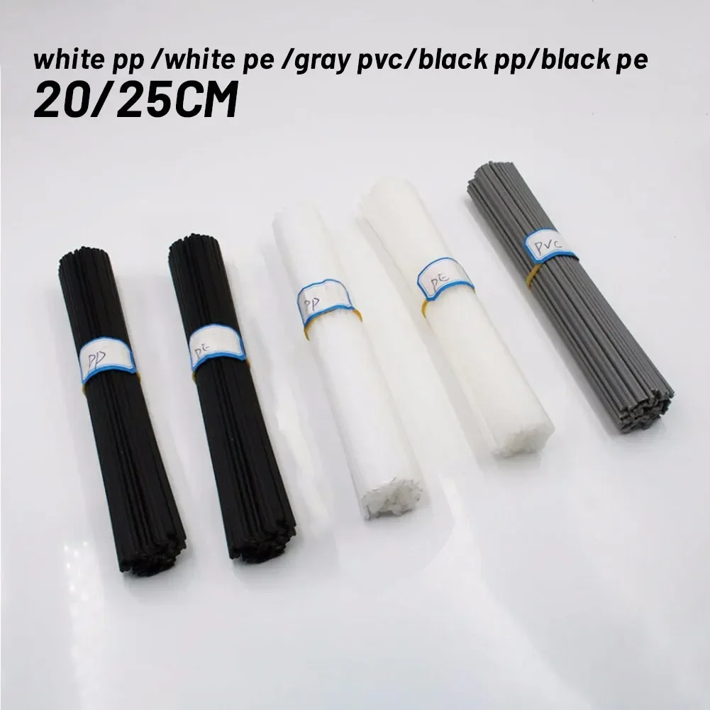 Welding Rod 10pcs Per Bag ABS PP PVC PE Welding Sticks 20cm 25cm Soldering Supplies For Plastic Welder For Nozzle Tip Welding