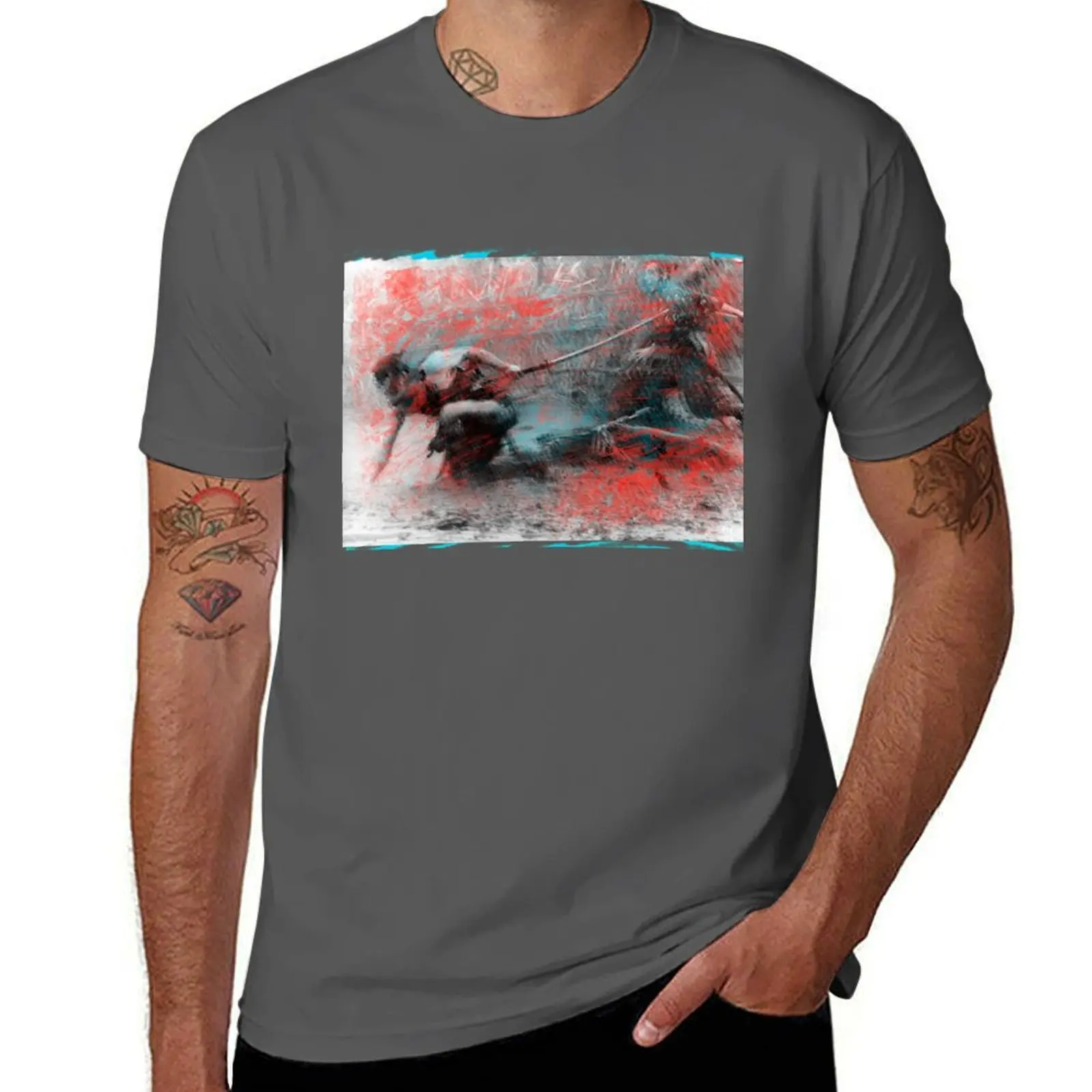 

and Kikuchiyo Kyuzo T-Shirt Casual Trendy Streetwear Tee Shirt