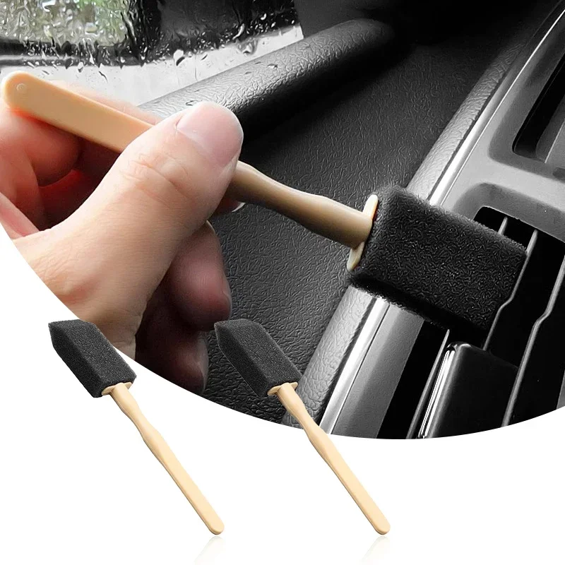 Car Interior Air Conditioner Air Outlet Cleaning Brush For Nissan J10 X-Trail Qashqai Juke Leaf Micra NOTE Patrol Pulsar NISMO