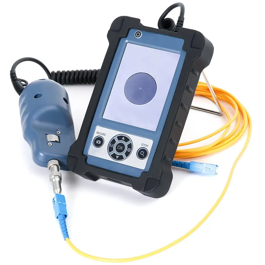 

FTTH 400x Optical Fiber Microscope Handheld Fiber Endface Detector Exfo End Face Inspection Probe SC/FC/ST/LC Female Fibre-scope