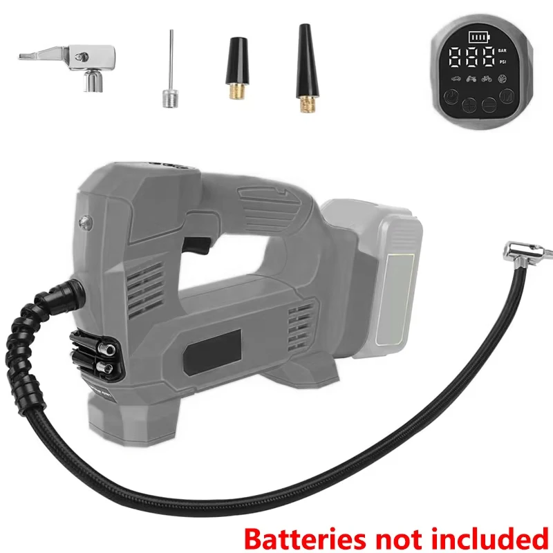

Tire Inflator Air Compressor for Dewalt 20V Battery with Digital Pressure Gauge for Car,Motorcycle,Bicycle Portable Air Pump