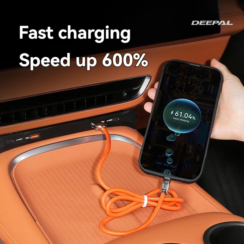 For Deepal S7 USB Dock Car TypeC Charger Cigarette Lighter Converter USB Accessories Automotive Supplies For Deepal S7