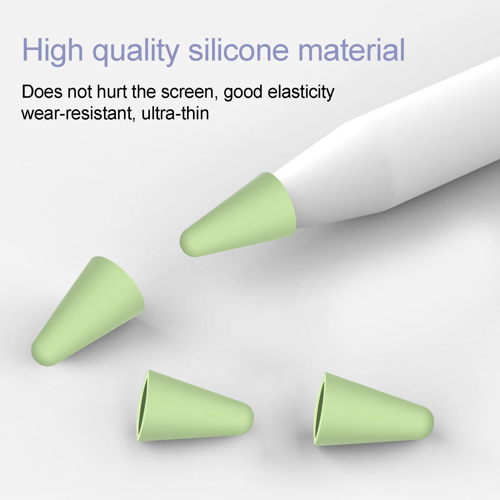 8 шт., Силиконовые Запасные наконечники для Apple Pencil 1 2