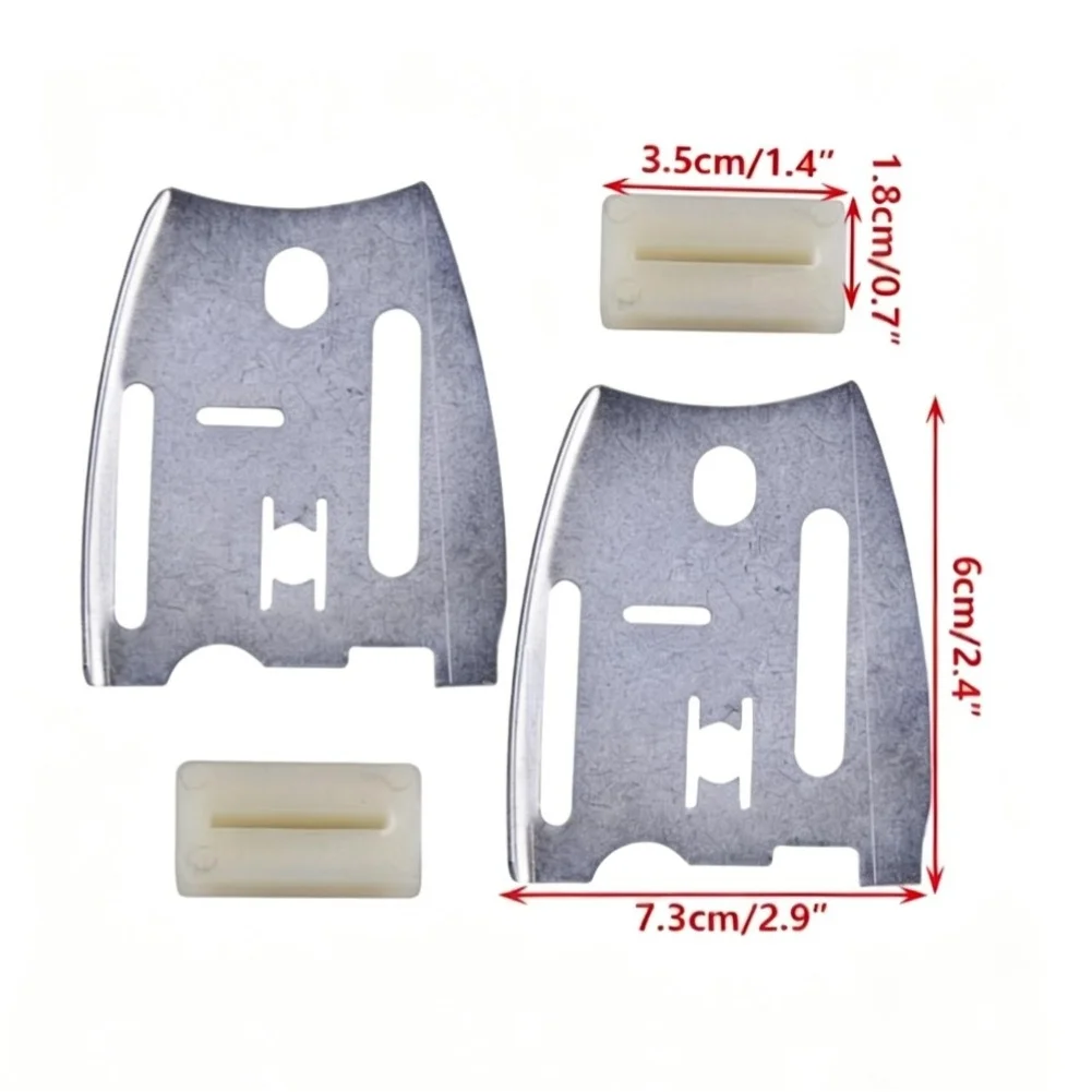 Guide Bar Plate & Bumper Strip Kit Side Cover Pressure Plate Guide Chain Block For H61 66 272 268 288 Chainsaw Accessories