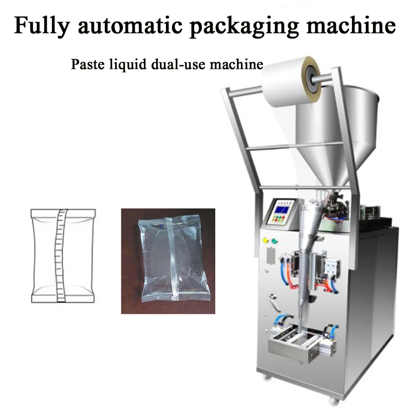 

2025 New Full Automatic Packaging Machine For Tomato Sauce Honey Shampoo Ketchup Packing Machine