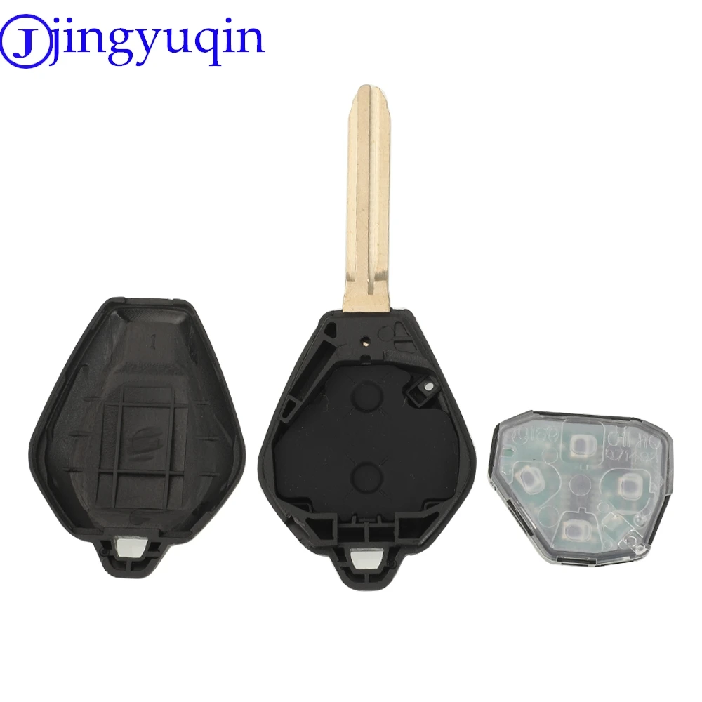 Jingyuqin 433.92Mhz ID46 Chip ASK 2 pulsanti chiave per auto a distanza per ISUZU D-Max 2 chiave completa per auto