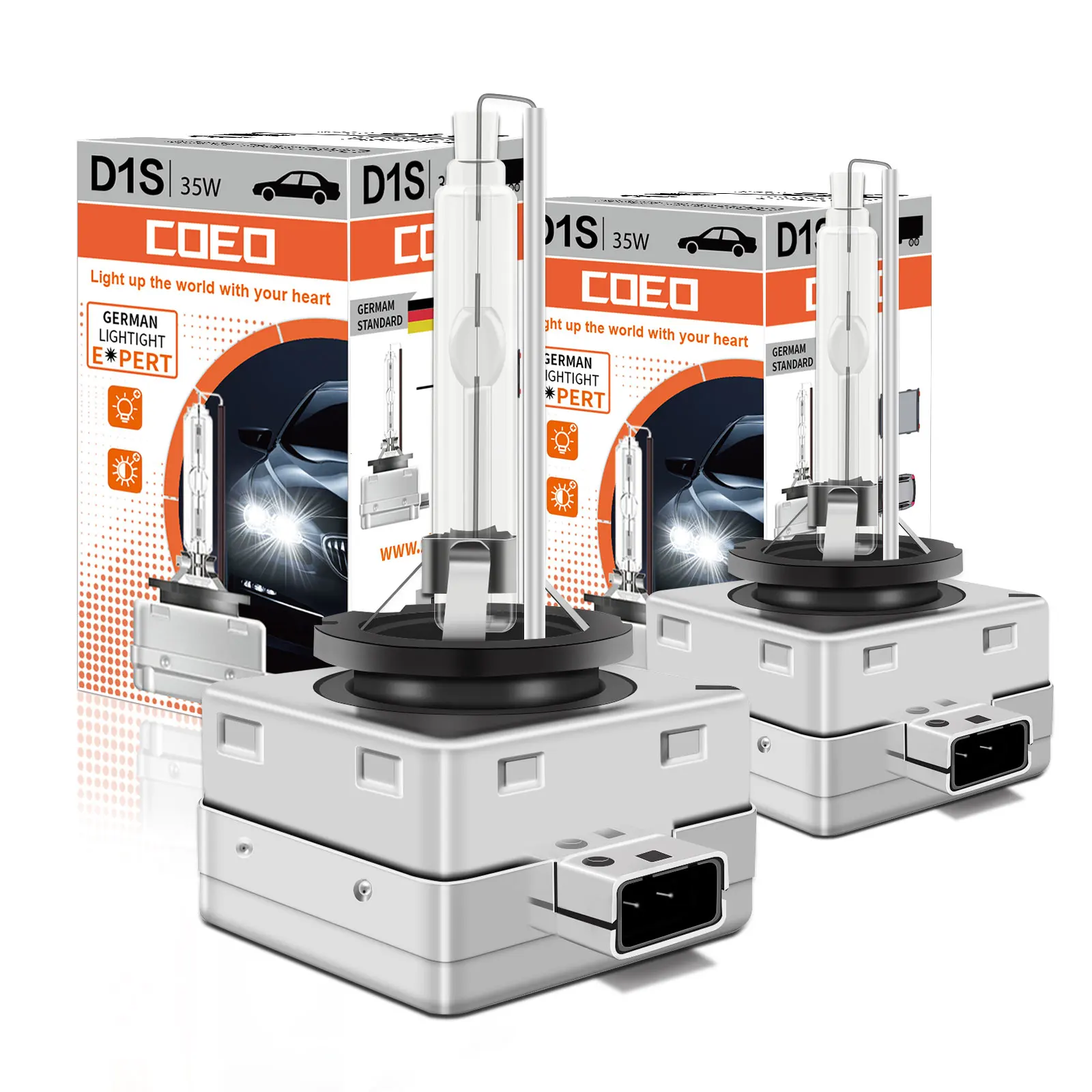 D1S D2S D3S D4S 66140 66240 66340 66440 HID CLASSIC Original Car Xenon headlight 6000K Standard White Light 2PCS