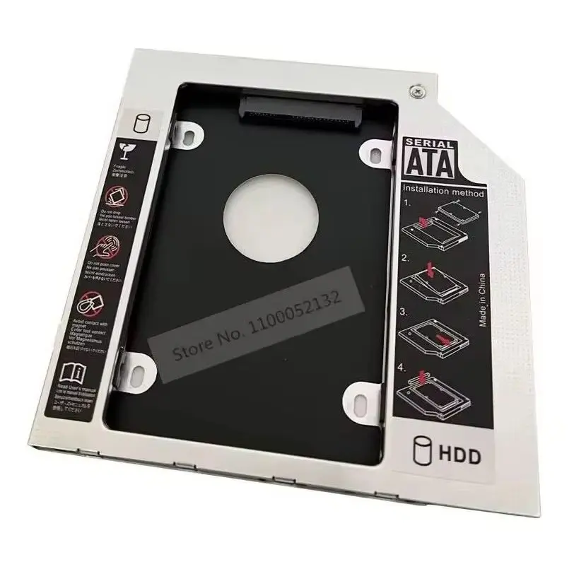 2nd Hard Drive HDD SSD Optical bay Caddy Frame Bracket for Asus Q551L R554L R751L F751L X552M X555L ROG GL553VD GL553VE GL753VE