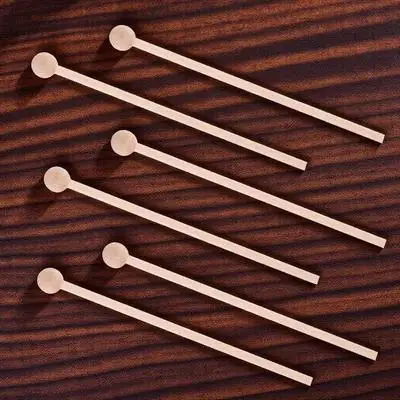

6Pcs Wood Mallets Percussion Instrument Accessories for Marimbas Xylophones Auxiliary Instruments Well-Designed Gift for Kids