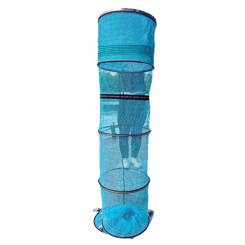 

Fish protection thickened and glued anti-hanging black pit fishing protection, net pocket quick-drying 50 caliber large