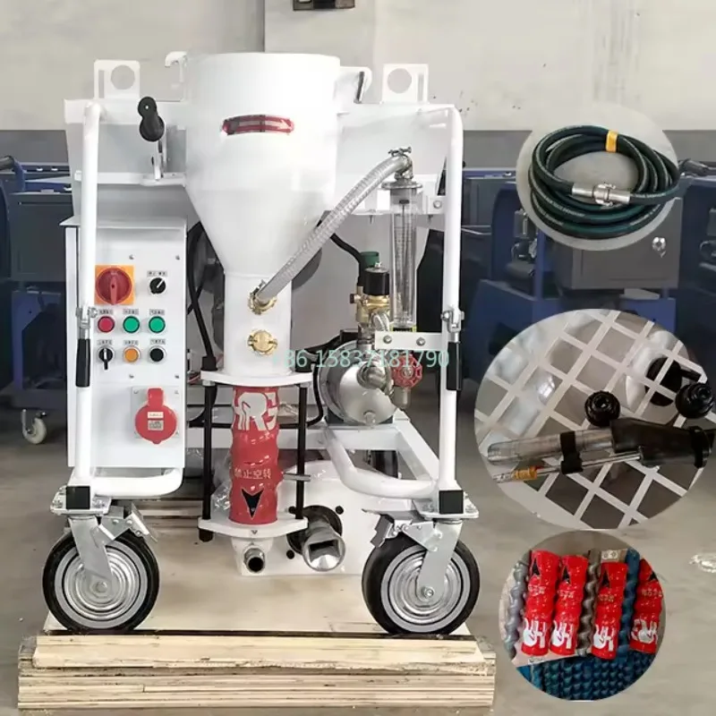 Construction Plaster Spraying Machine Small Wall Plaster Smoothing Machine Automatic Mortar Spray Machine Plaster for Romania