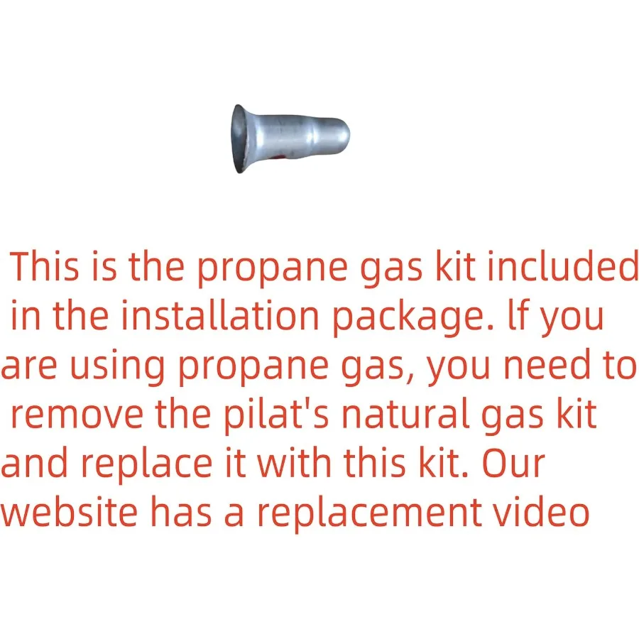 Vented 18-24 inch Gas Logs Sets for Gas Fireplace with Remote Control Motor Valve 18 inch Birch Color Realistic Flame Effect Ea