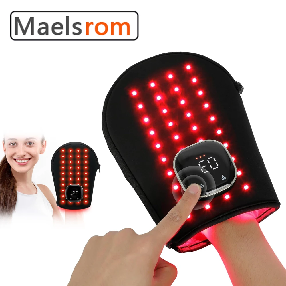 

Светодиодные инфракрасные красные массажные перчатки с горячим компрессом, беспроводные, перезаряжаемые, для облегчения боли в суставах и расслабления мышц рук