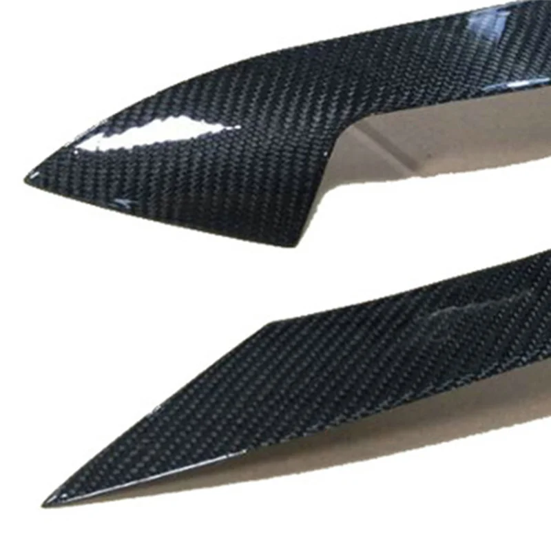 For BMW Z4/E89 Carbon Fibre Lamp Brow Eye Brow Carbon Fibre Lamp Brow Headlight Trim Matte Black Resin