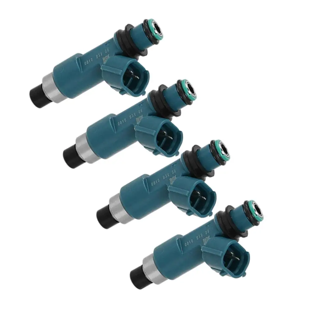 

4 Pieces Fuel Injector 1571065J00 FJ1053 1581554 4G2199 Fit for Suzuki SX4 2.0L L4 07-10 Accessories Repair Fuel Injection