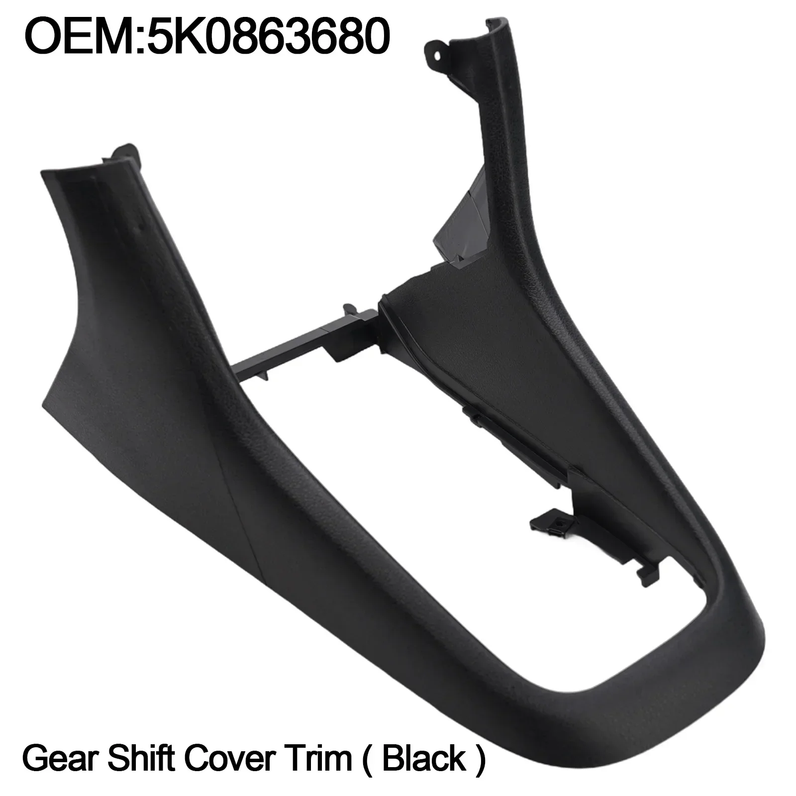 For Golf 6 MK6 Panel Cover Center Console Frame Trim Shift 2008-2013 Center ABS Plastic For Golf 6 MK6 Helpful Shift Panel New