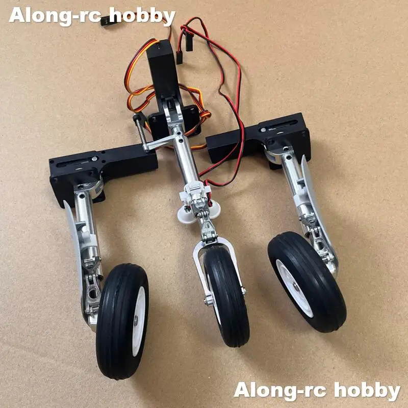 Freewing 90mm EDF Jet Plane F-22 V2 Raptor RC Airlane Model Spare Parts---Nose or Main Retractable Landing Gear with Wheel