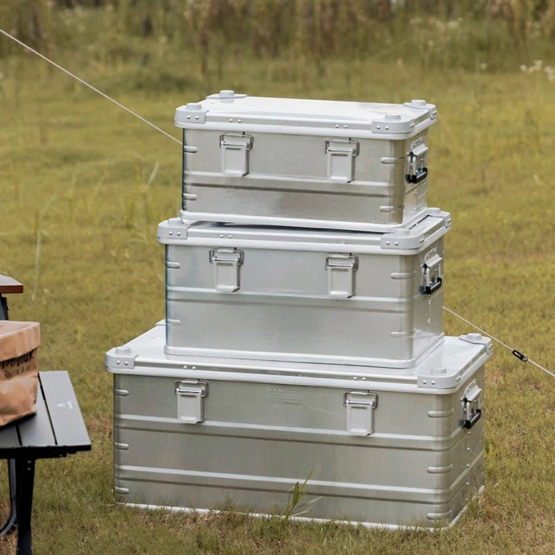 

Aluminum alloy material Self-driving travel storage box Storage box Camping equipment number Aluminum box Outdoor