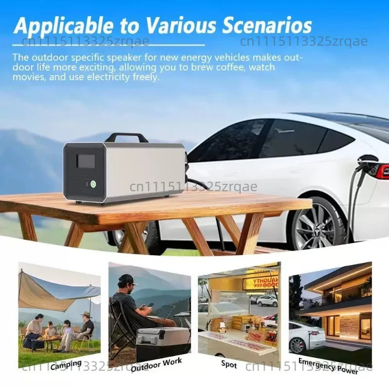 5KW 3.6KW CCS2 Discharger V2l with Discharge Function for All Types  Car Model 3/y/x/s